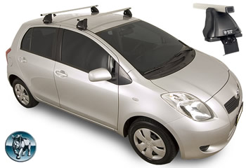Toyota Yaris roof racks Rhino Rack